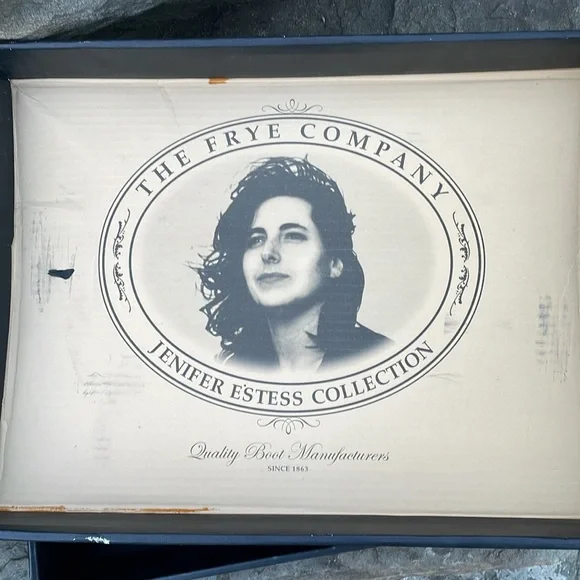 FRYE FAITH BLACK & WHITE LEATHER WOMANS COWBOY BOOTS - 9 - NIB ! 🤠 - Picture 14 of 14